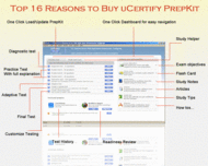 uCertify CX310-090 SCBCD EJB Java exam screenshot